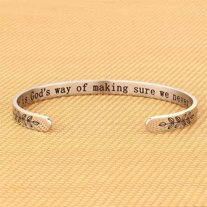 Bracelets for Women Girls, Mantra Bracelet Funny Inspirational Jewelry Gifts for Best Friend, Mom, Daughter, Son, Sister, Niece Birthday Mothers Day Present Come Gift Box