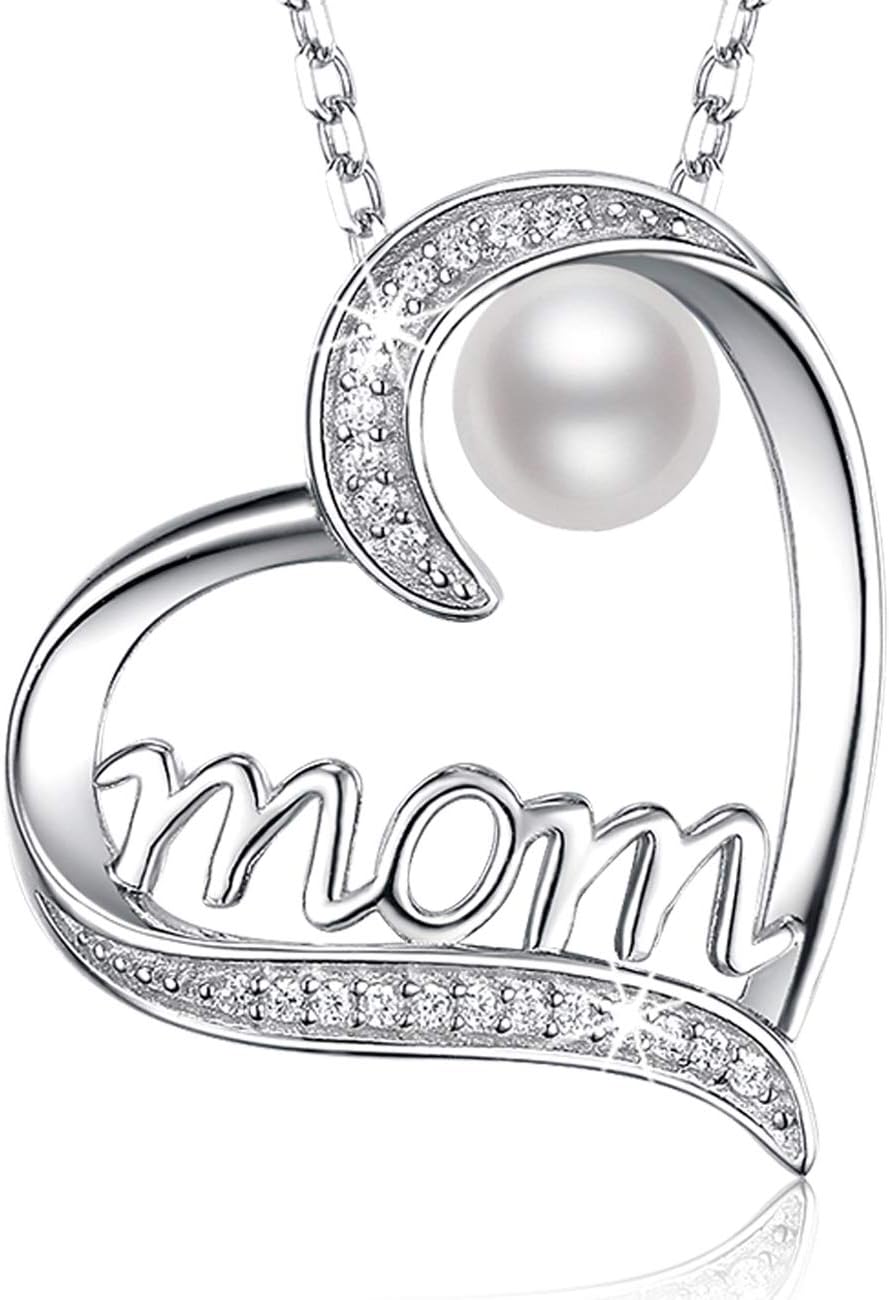 Birthday Gifts for Women 925 Sterling Silver Mom Necklace for Mom Wife August Birthstones Necklace Peridot Blue Sapphire and More Stones Jewelry for Her