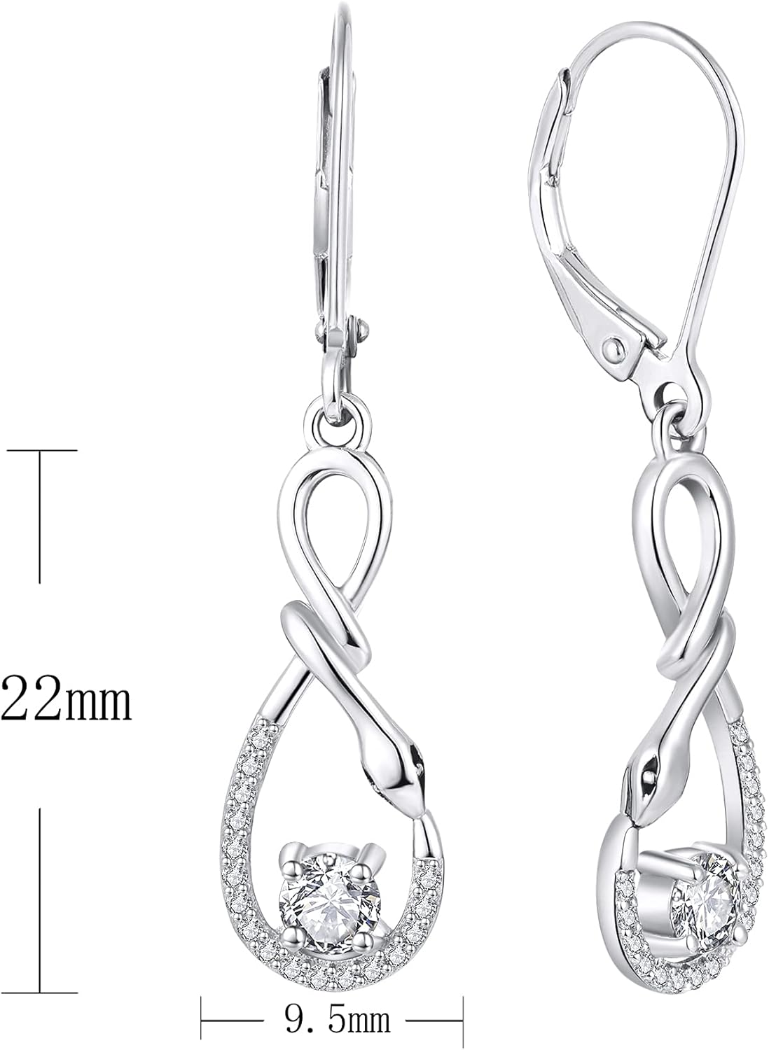 Earrings for Women,Sterling Silver Dangle Earrings for Women Hypoallergenic Cute Earrings for Women Teardrop Earrings