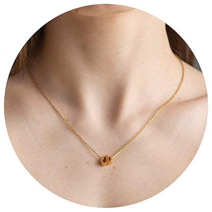 SIGONNA Initial Necklaces for Women 18K Gold Plated Pendant Chain Personalized Letter Necklace a Z Dainty Gold Choker Necklaces Necklaces for Teen Girls Girls Womens Necklaces
