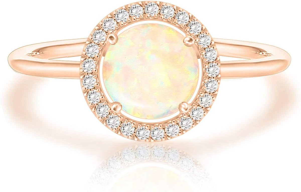 14K Gold Plated Crystal Birthstone Rings | Rings for Women