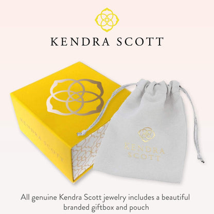 Gold Football Pendant Necklace with Orange Goldstone– Kendra Scott