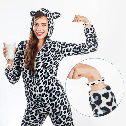 Cow Print Rubber Bracelets Cow Print Slap Bracelet for Party Cute Cow Animal Print for Western Party Jewelry Bracelets Slap Bracelets