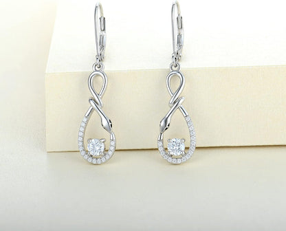 Earrings for Women,Sterling Silver Dangle Earrings for Women Hypoallergenic Cute Earrings for Women Teardrop Earrings