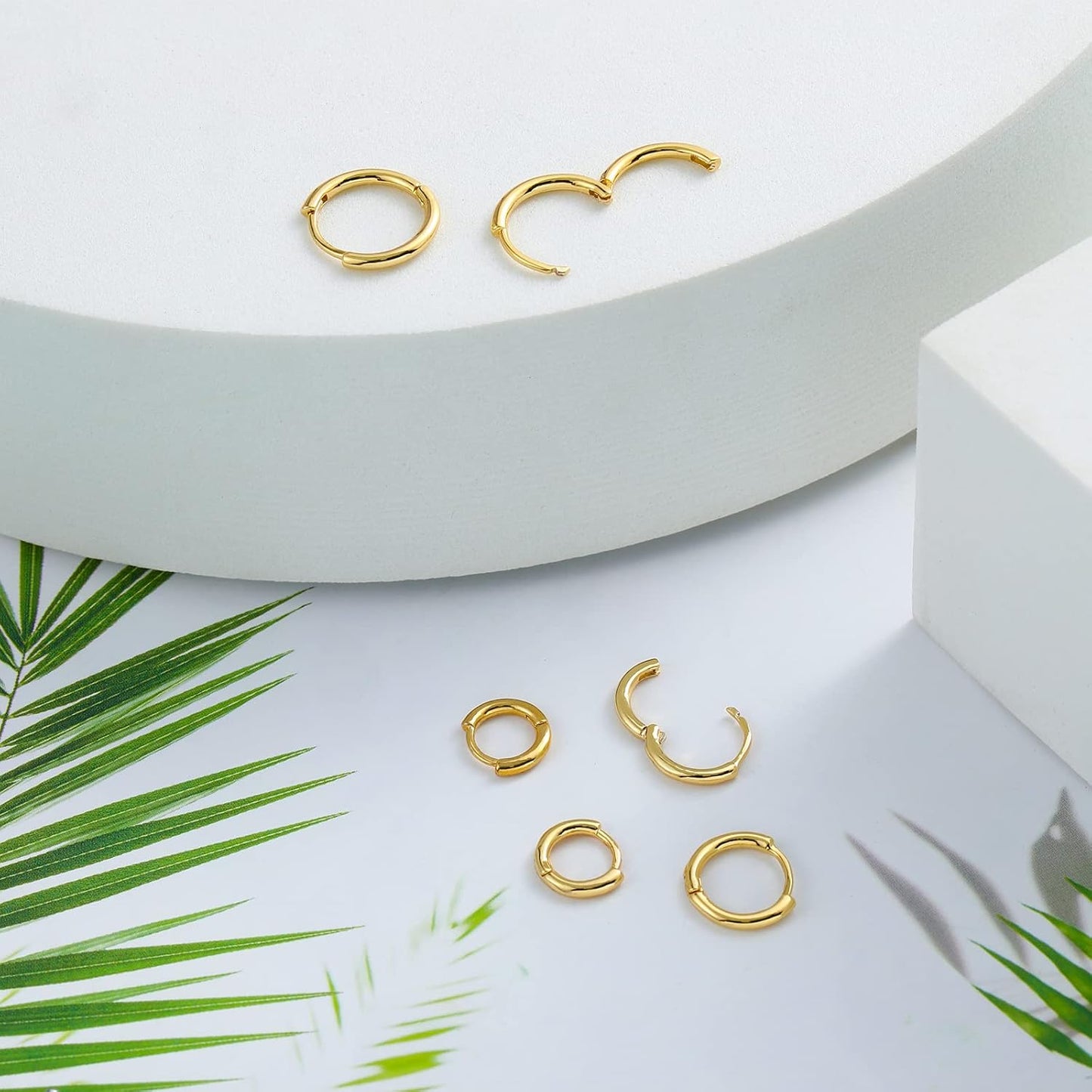 Small Hoop Earrings for Women Tiny Cartilage Hoop Earrings for Men Helix Daith Tragus Ear Hugging Hoop Earrings Sleeper Hypoallergenic Earrings
