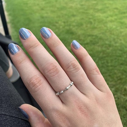 Fidget Ring Anxiety Ring for Women Bead Ring, anti Worry Ring Dainty Minimalist Ring Gift for Her, Fidget Spinning Rings for Men Stress Relief Fidget Toys