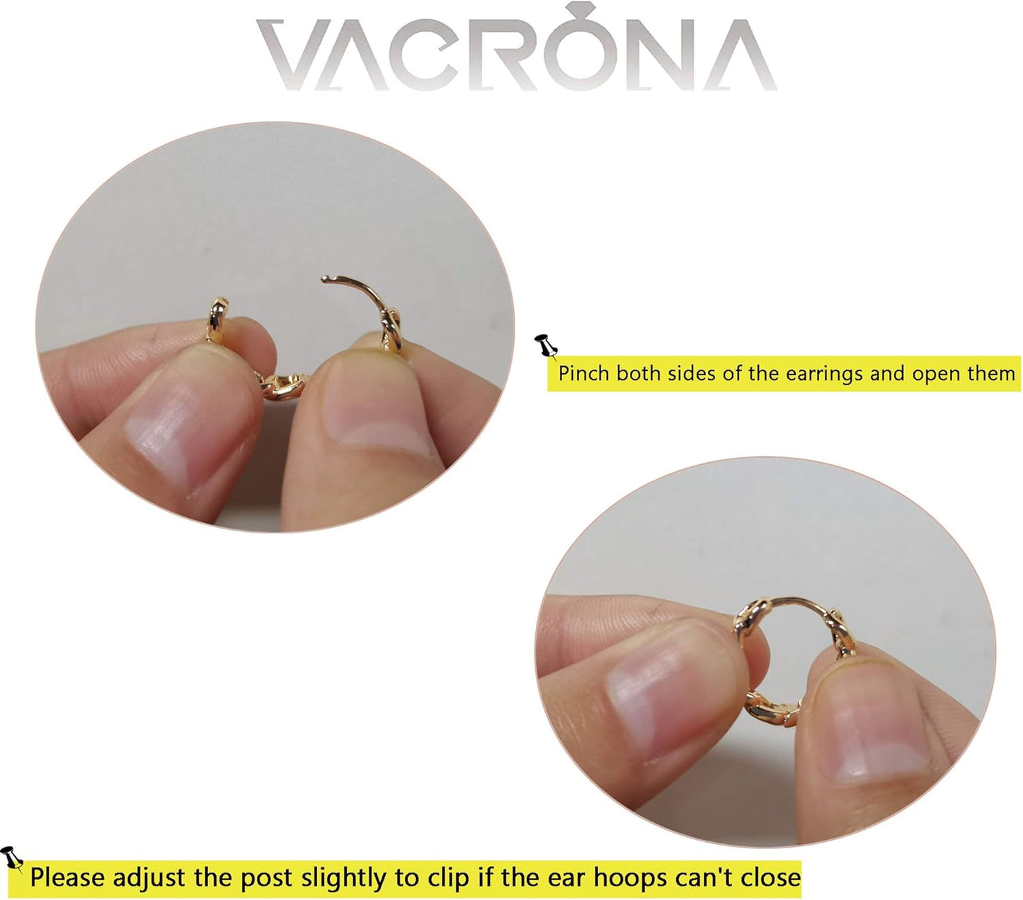 Cubic Zirconia Huggie Earrings 14K Gold Plated Tiny Earrings Small Huggie Hoop Earrings Simple Lightweight Hoops Gift for Women
