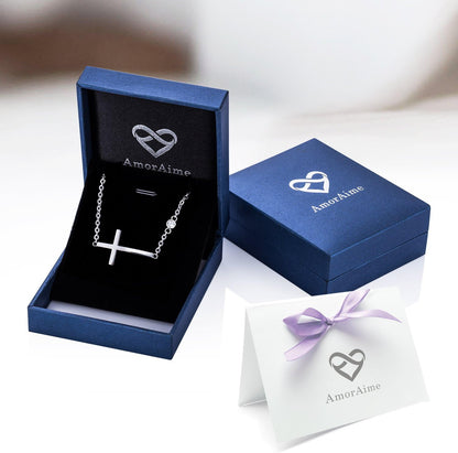 925 Sterling Silver Cross Bracelet for Women Christian Faith Bracelet 14K Gold Plated Bracelets Believe CZ Adjustable for Easter or Holiday