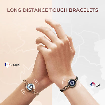 TOTWOO Sun & Moon Smart Touch Couple Bracelets