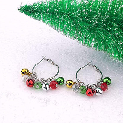 Christmas Earrings for Women Christmas Tree Dangle Earrings Snowflake Santa Candy Cane Snowman Penguin Earrings Holiday Winter Earrings Christmas Stocking Stuffers Gifts