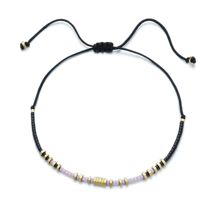 Trendy Miyuki Seed Beaded Bracelets Metal Friendship Bracelets Adjustable Wrap Bracelet Charms Boho Bracelet Bangles