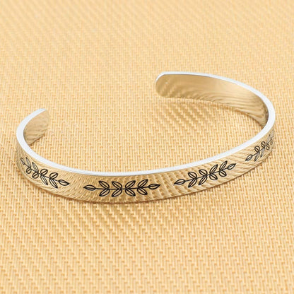Bracelets for Women Girls, Mantra Bracelet Funny Inspirational Jewelry Gifts for Best Friend, Mom, Daughter, Son, Sister, Niece Birthday Mothers Day Present Come Gift Box