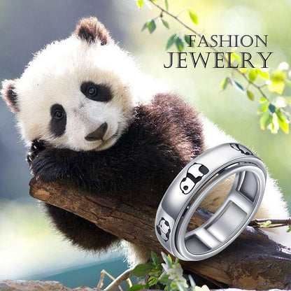 Spinner Rings for Anxiety,S925 Sterling Silver Fidget Anxiety Worry Relieving Boredom ADHD Autism Band Rings for Teen Girls