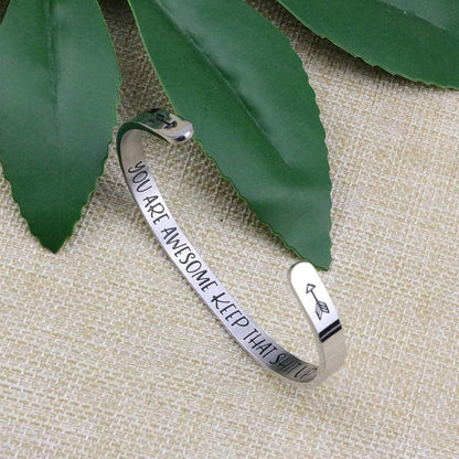 Bracelets for Women Birthday Graduation Christmas Anniversary Silver Rose Gold Cuff Bracelets Jewelry Gifts for Women