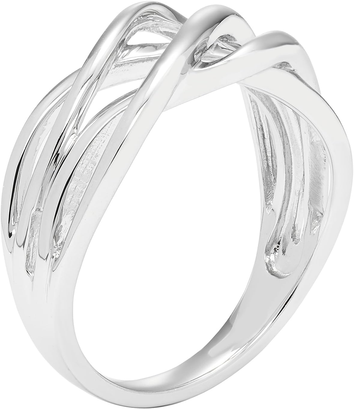 Bold Metal Statement Band Rings in .925 Sterling Silver - Choice of Style & Metal
