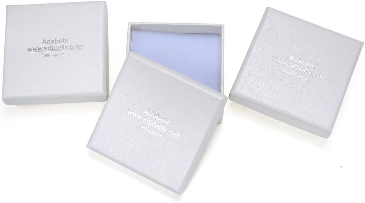 925 Sterling Silver Blue CZ Birthstone Stud Earrings