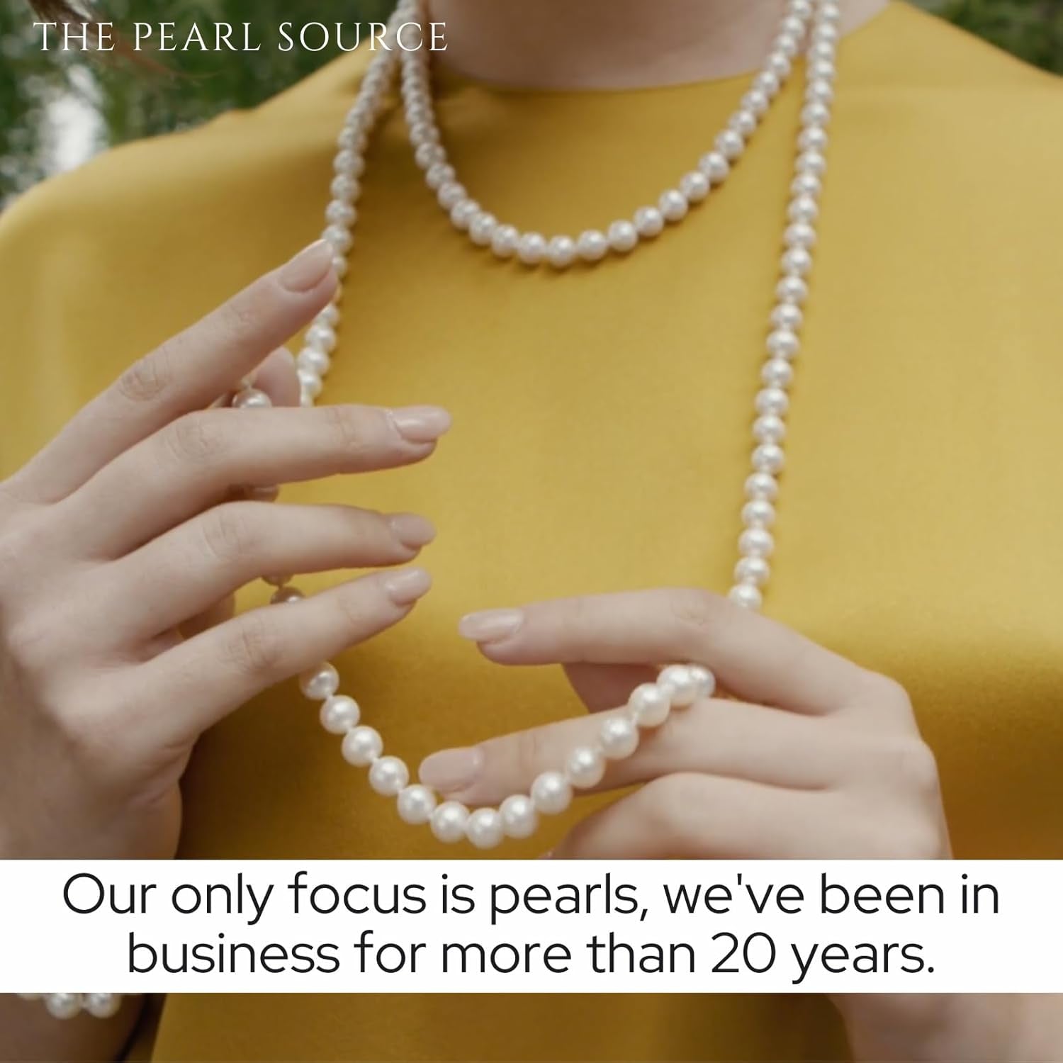 Real Pearl Necklace for Women with AAA+ Quality round White Freshwater Genuine Cultured Pearls