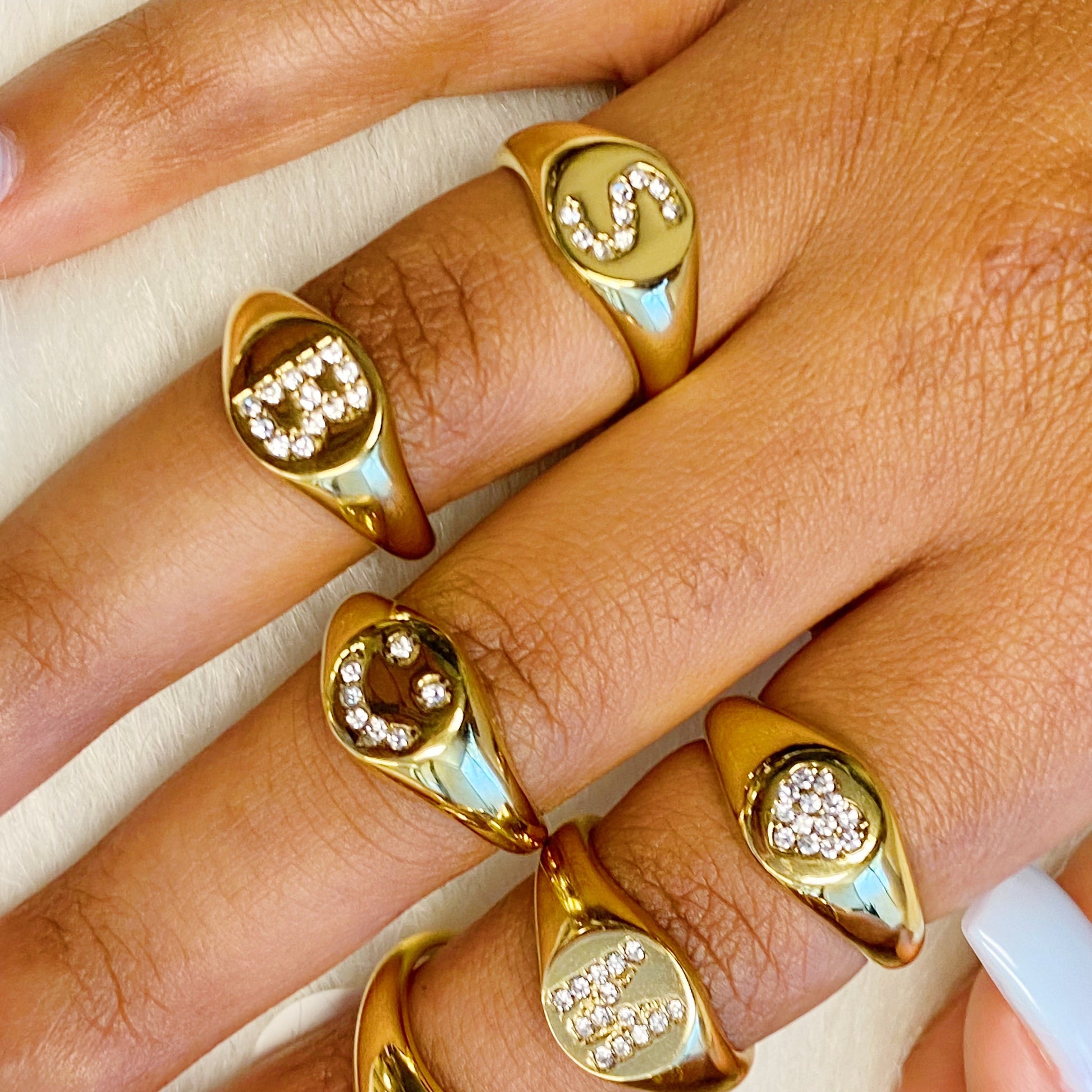 Shine Me Heart Ring