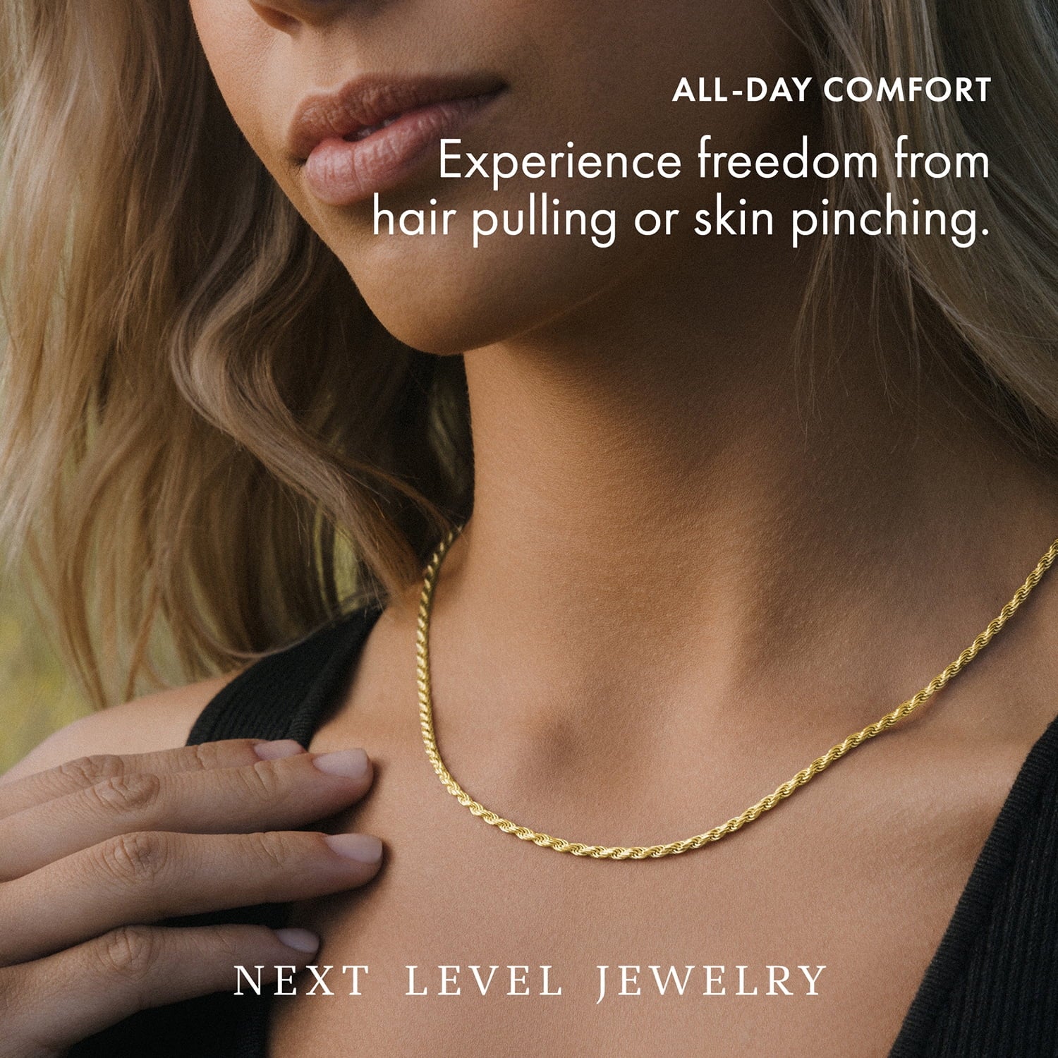 Solid 14K Gold Vermeil Sterling Silver Rope Diamond-Cut Necklace Chains 1.5MM - 5.5MM, Gold Chain for Men & Women, Made in Italy,