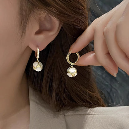 Opal Earrings Women'S Fashion Delicate Earrings