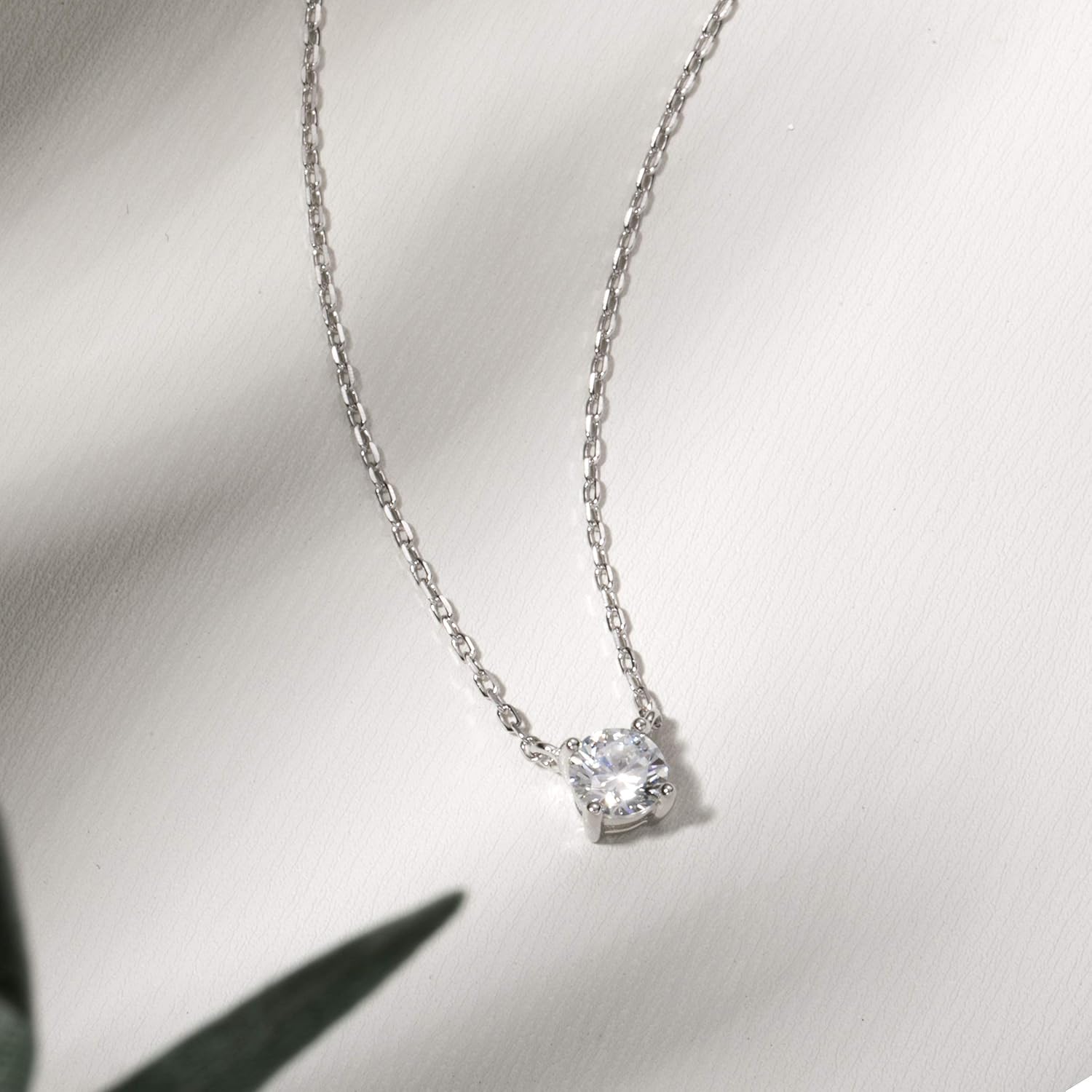 Gold Diamond Dainty Choker Necklace for Women Sterling Silver 0.5/1/2Cttw Tennis Crystal Cubic Zirconia Gold Plated Pendant Necklaces Best Friend Birthday Gifts for Women Trendy Sister Mom Wife Womens Her Friend Party