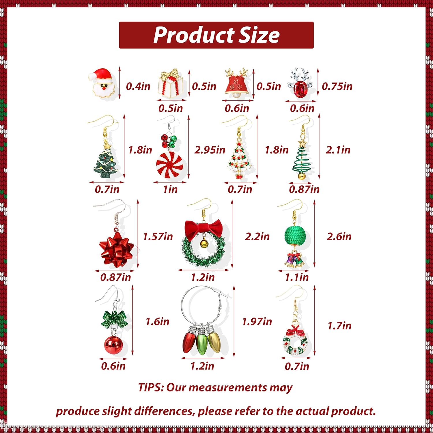 Christmas Earrings for Women Pink Flamingo Tree Snowflake Bow Jingle Bell Dangling Trendy Holiday Earrings Stocking Stuffers Christmas Jewelry Gifts Outfits Accessories