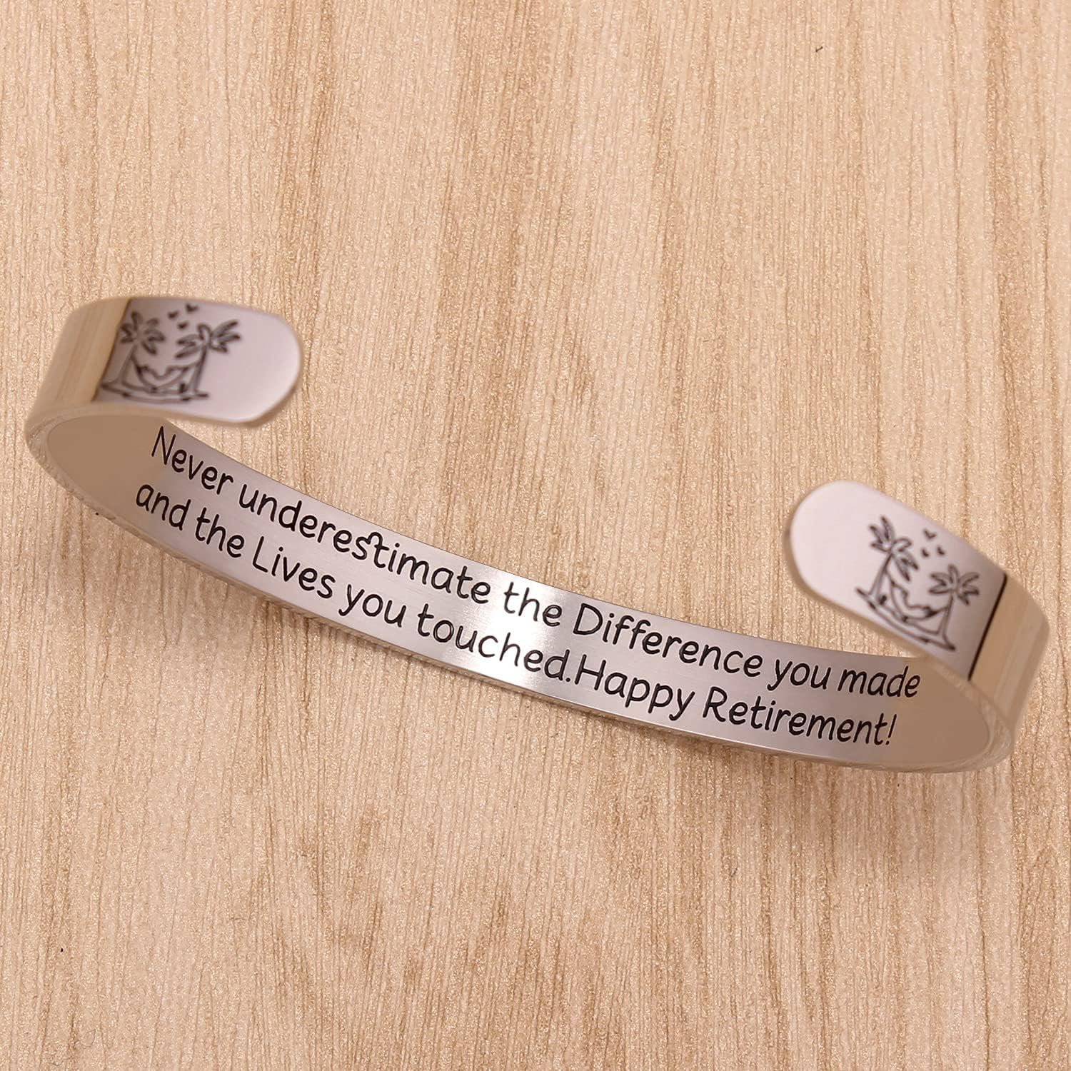 Bracelets for Women Mothers Day Bracelet Gifts from Daughter Inspirational Gifts for Women Graduation Gifts for Her Motivational Birthday Cuff Bangle Friendship Personalized Mantra Jewelry…
