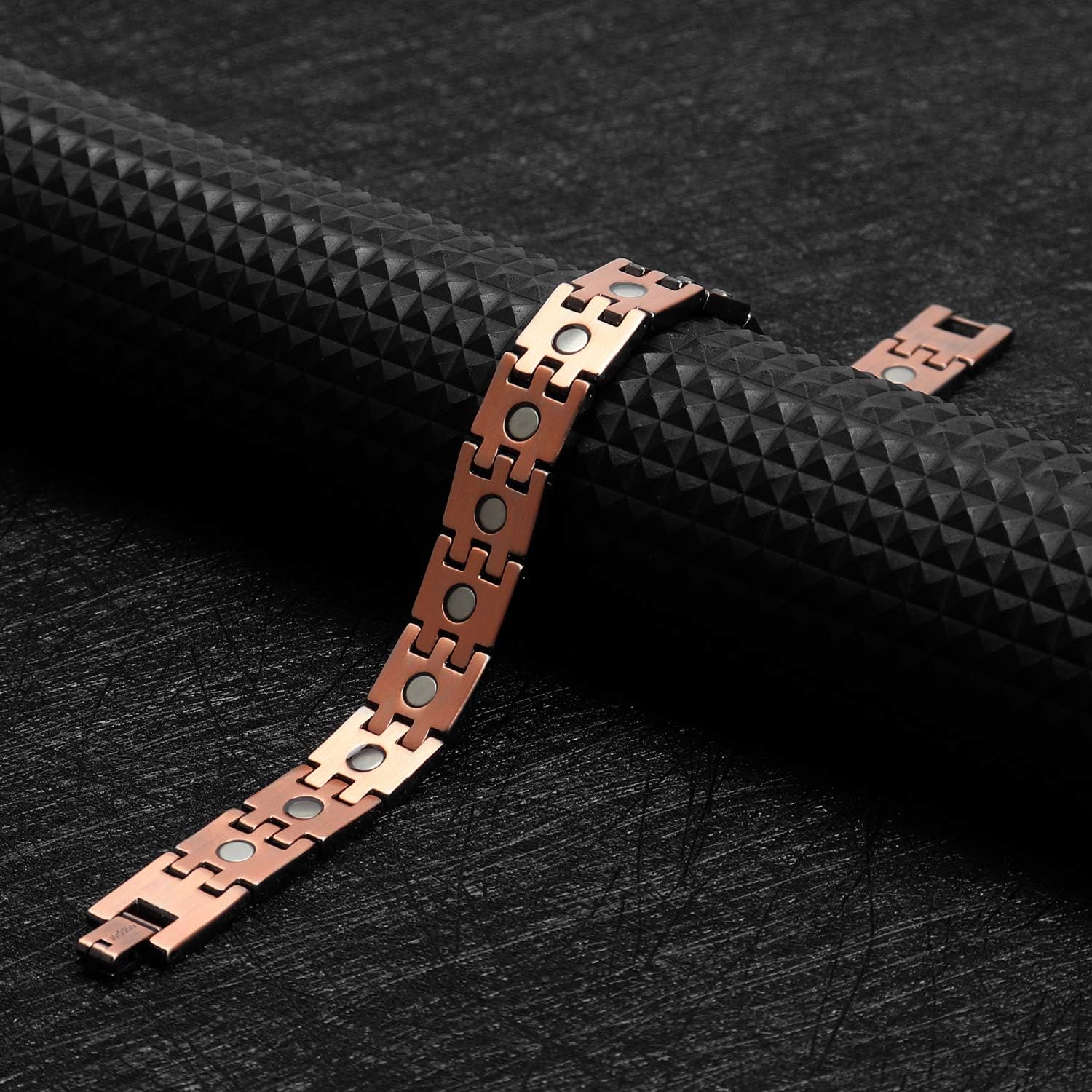 Mens Copper Bracelet for Magnetic Adjustable Bracelets