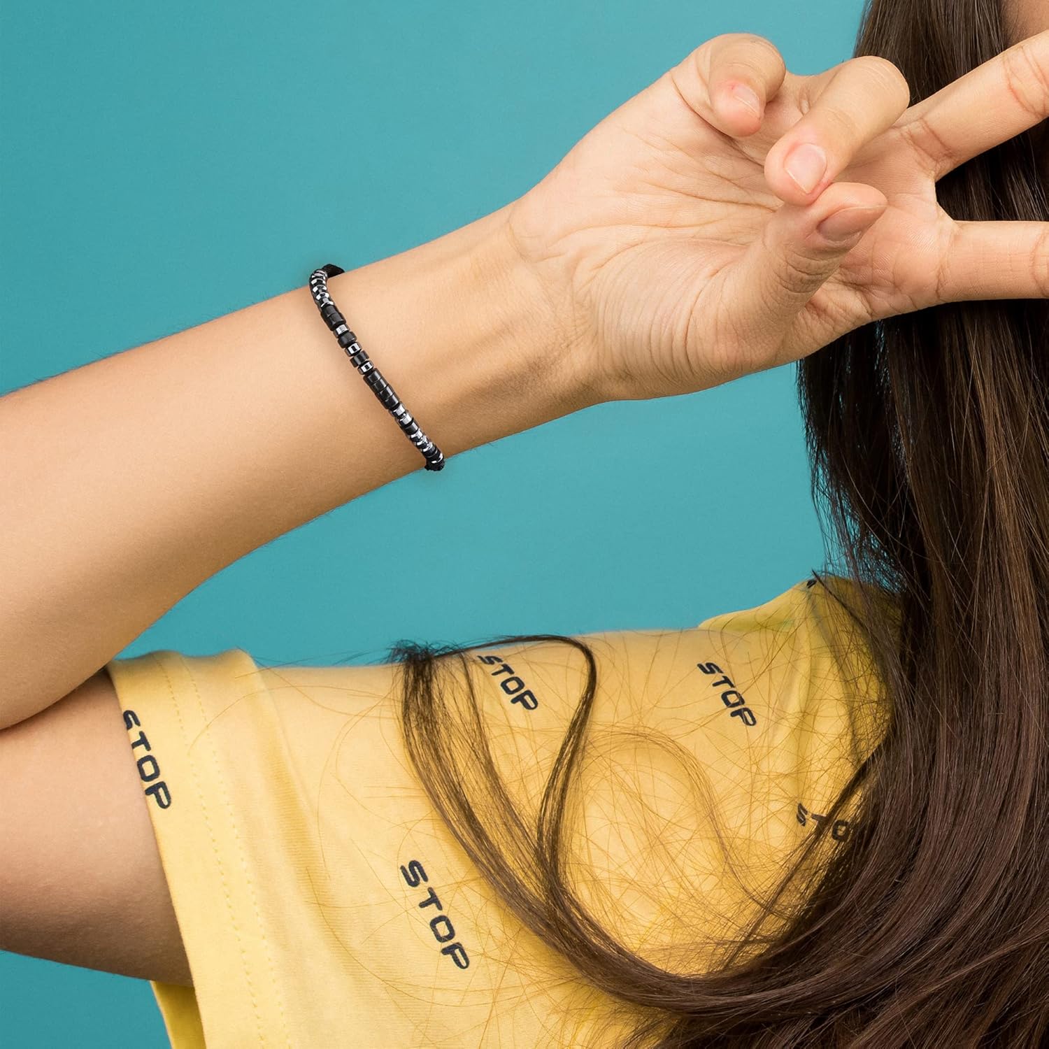 Morse Code Bracelets for Women Men Gifts for Her Him Mom Dad Daughter Sister Best Friend Funny Inspirational Bracelets for Women Jewelry Adjustable Silk Beaded Wrap Bracelet