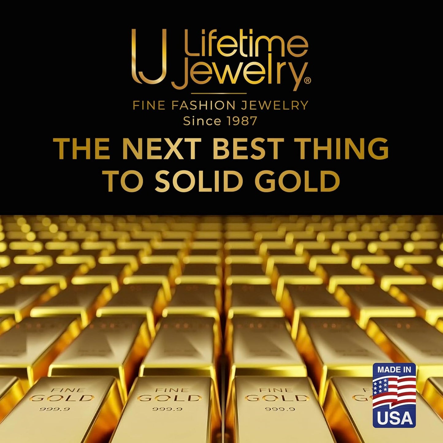 Cuban Link Chain Necklace 24K Gold Plated for Men and Women (6Mm & 9.5Mm)