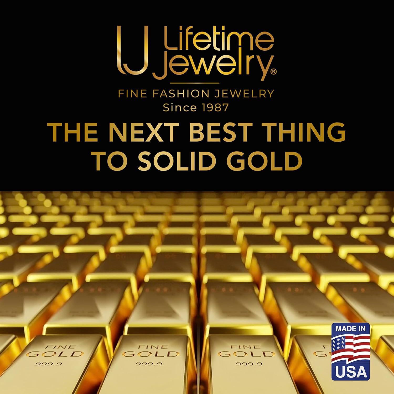 Cuban Link Chain Necklace 24K Gold Plated for Men and Women (6Mm & 9.5Mm)