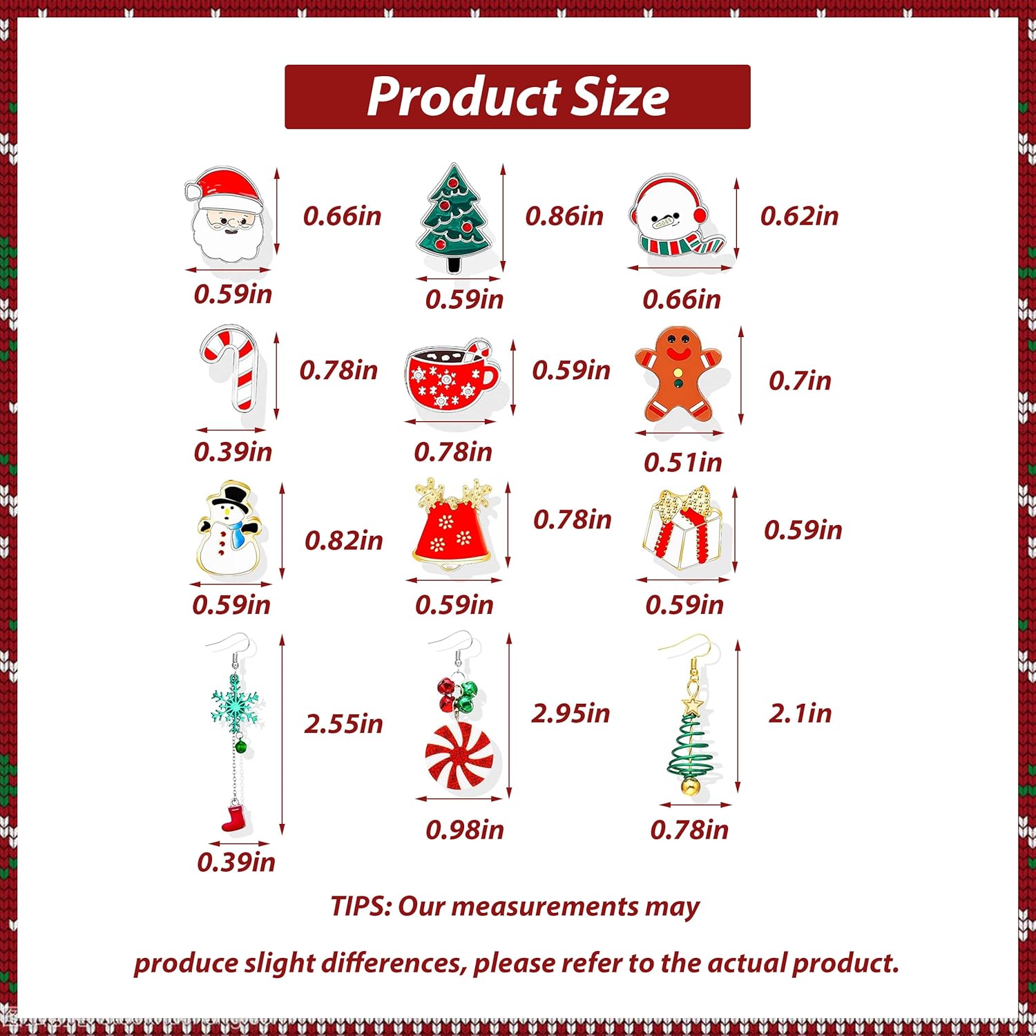 Christmas Earrings for Women Pink Flamingo Tree Snowflake Bow Jingle Bell Dangling Trendy Holiday Earrings Stocking Stuffers Christmas Jewelry Gifts Outfits Accessories