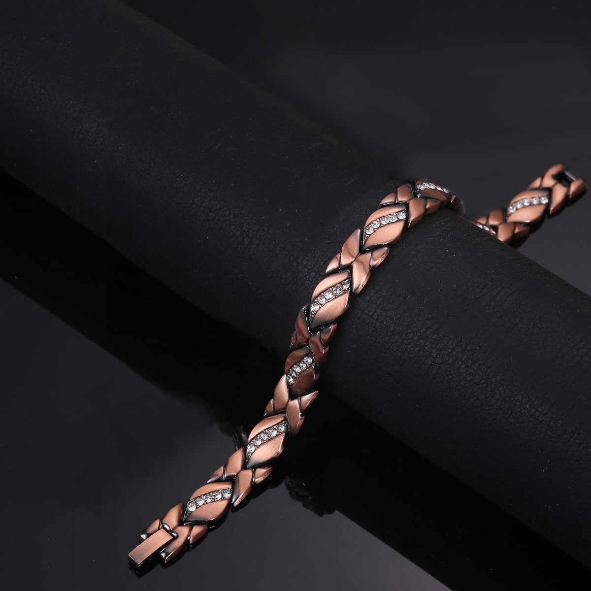 Magnetic Cooper Bracelets for Women,Gifts for Mom or Wife (6.8 In)