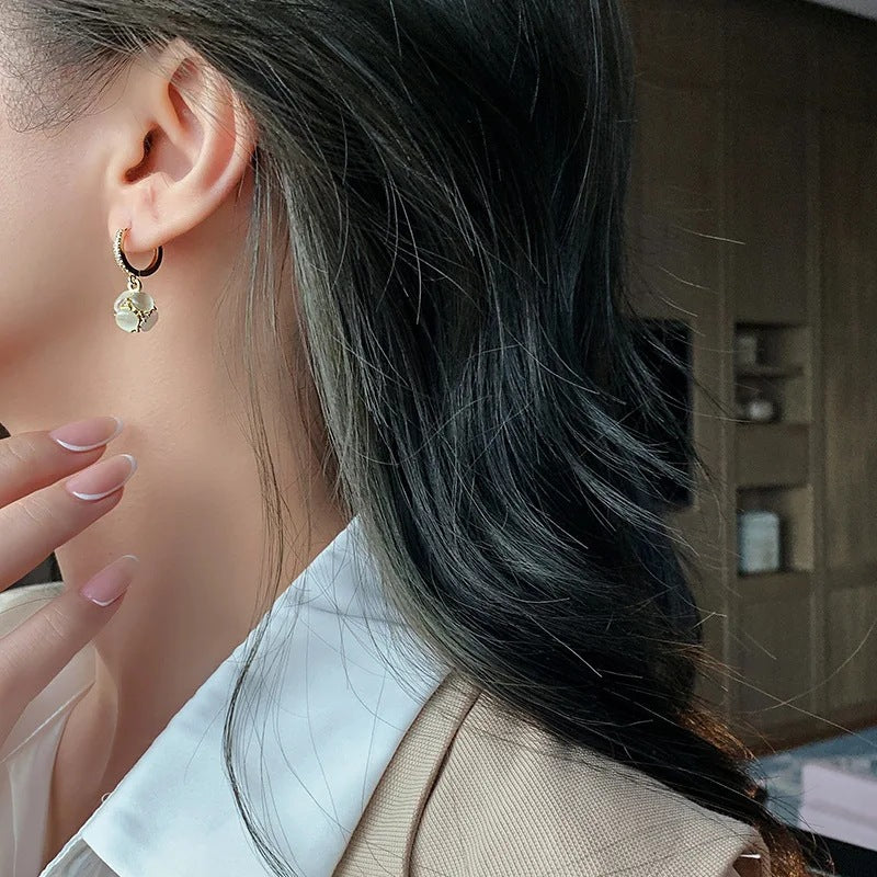 Opal Earrings Women'S Fashion Delicate Earrings