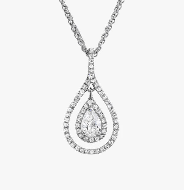 Latest Diamond Pendant Designs For Women
