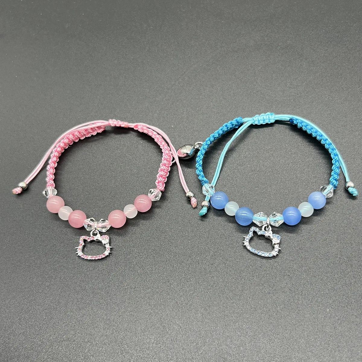 2024 New Bat Spider Friendship Bracelets Best Friend Bff Halloween Christmas Matching Rope Chain Bracelets Couples Family Sister