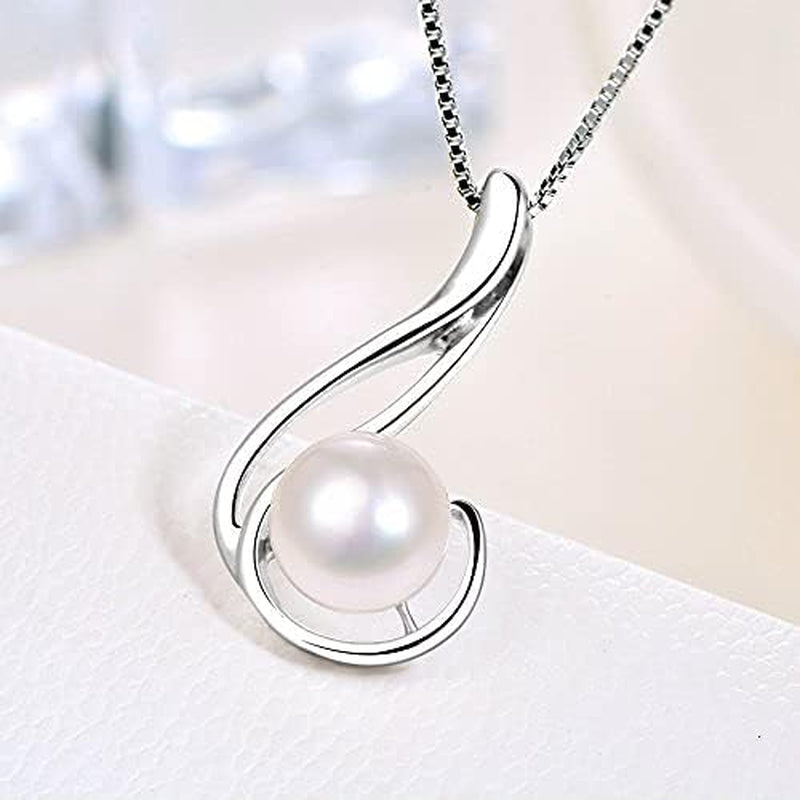 Mothers Day Gifts for Mom Women Wife Gifts Anniversary, Pearl Necklaces, Birthday Day Gifts Christmas Day Gifts Fine Jewelry Gifts for Women Wife, Valentine'S Day for Her