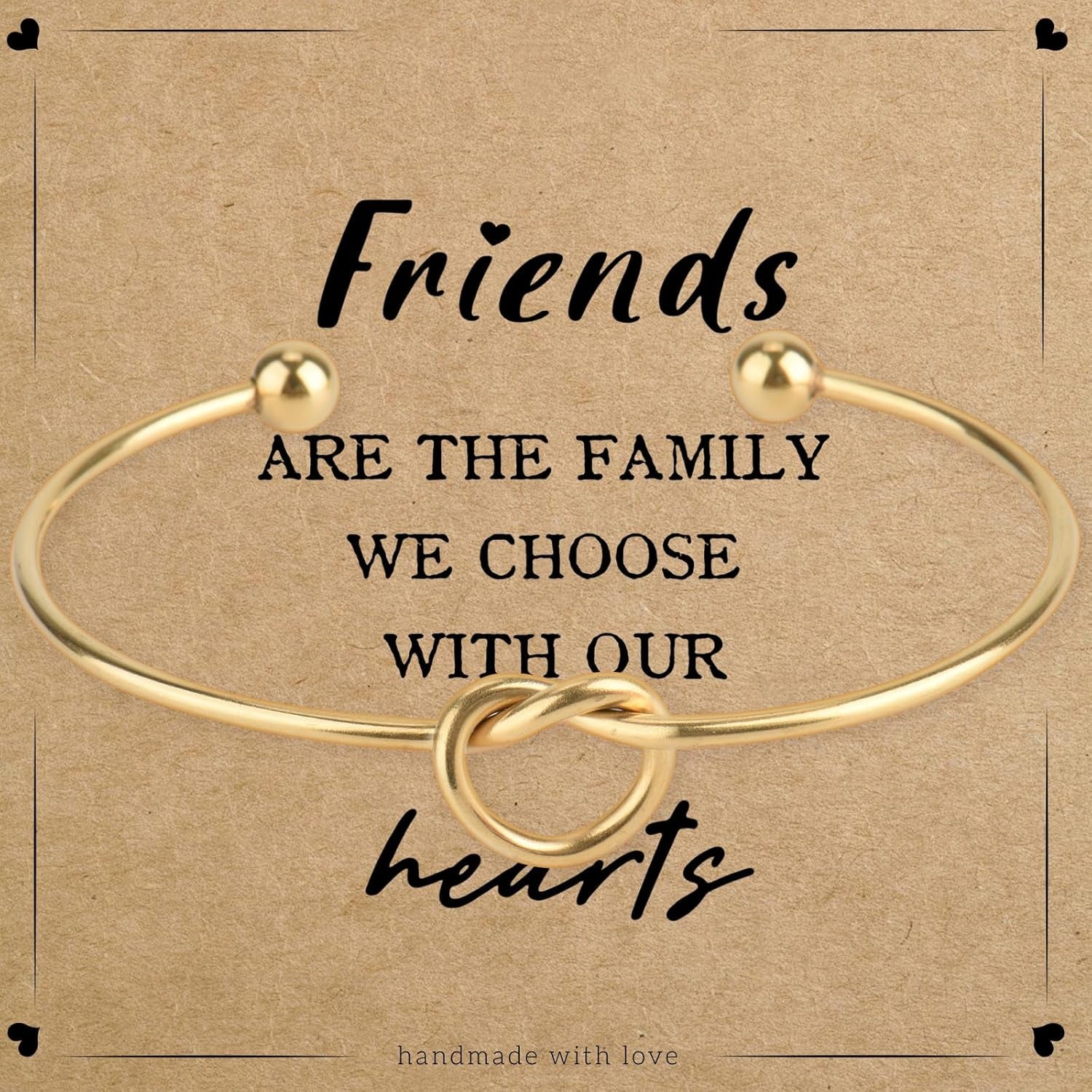 Best Friend Gifts for Women - Forever Love Knot Friendship Bracelets, Friendship