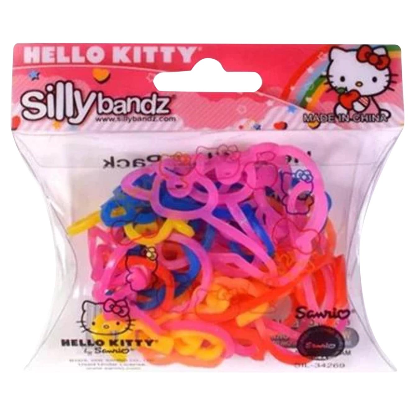 - Rubber Bracelets - Hello Kitty - Pack of 24 - Assorted