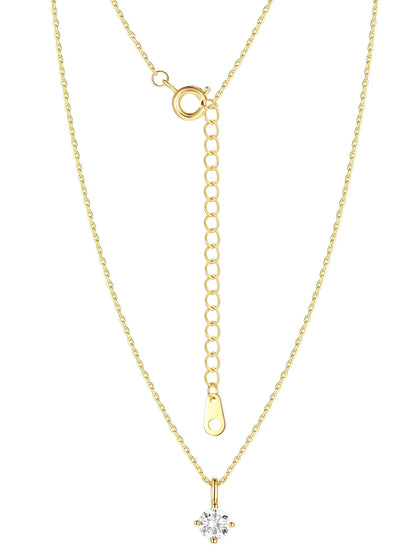 Mother of Pearl & Cubic Zirconia Butterfly Necklaces in 14KT Gold Flash Plated