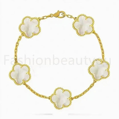 High Quality Designer Bracelet Women Luxury Four Leaf Clover Bracelet Designer Jewlery for Women Gold Bracelet Womens Bracelets Men Luxury Jewelry