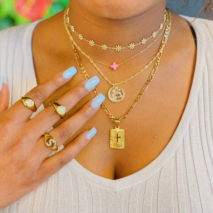 Shine Me Initial Ring