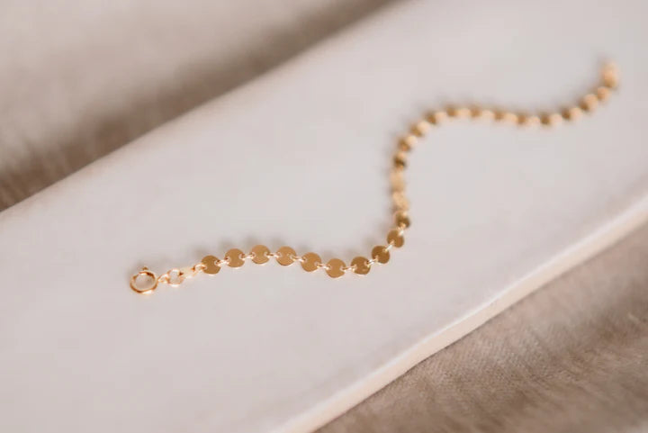 Mini Medallion Chain Bracelet
