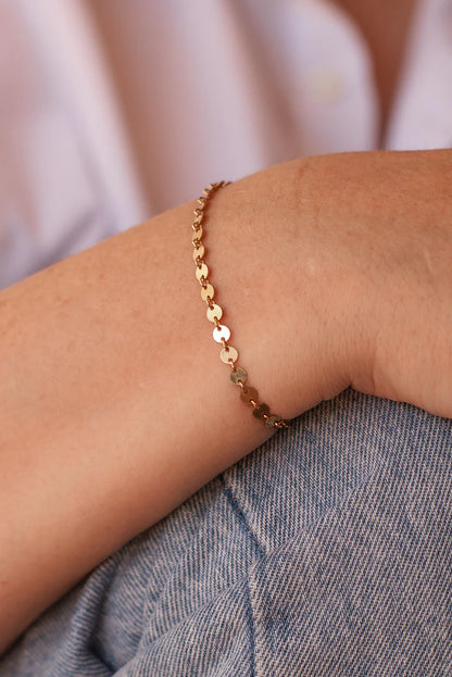 Mini Medallion Chain Bracelet