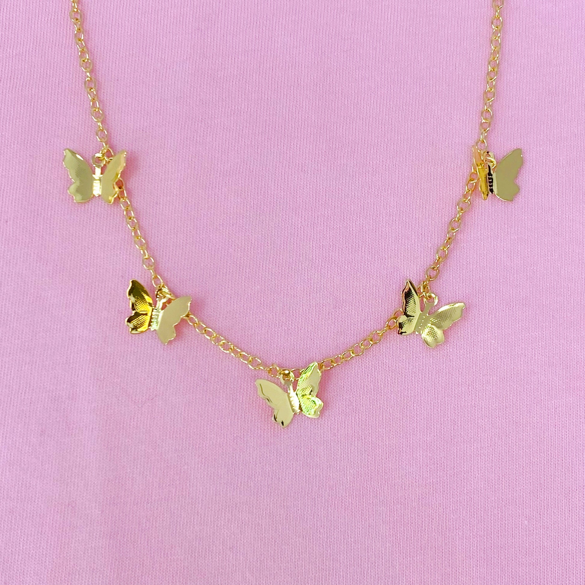 Butterfly Colony Necklace