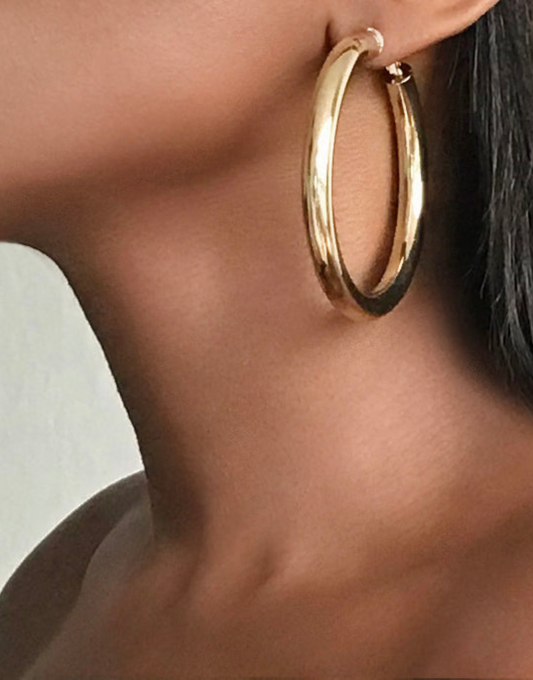 CAIRO Hoop Earrings - Gold