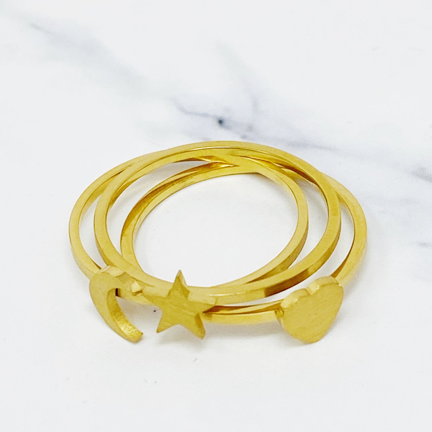 Tiny Figure Stackable Ring