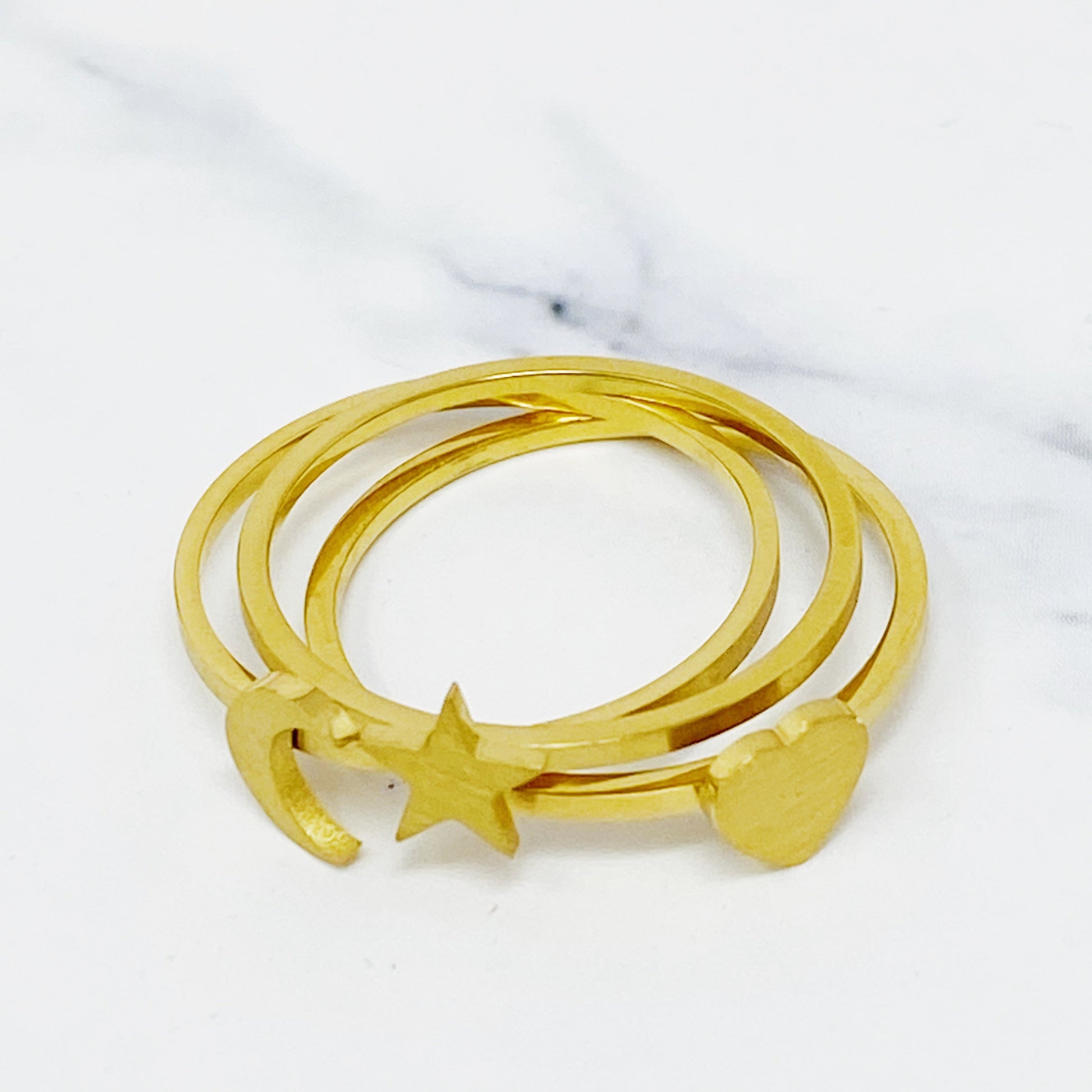 Tiny Figure Stackable Ring