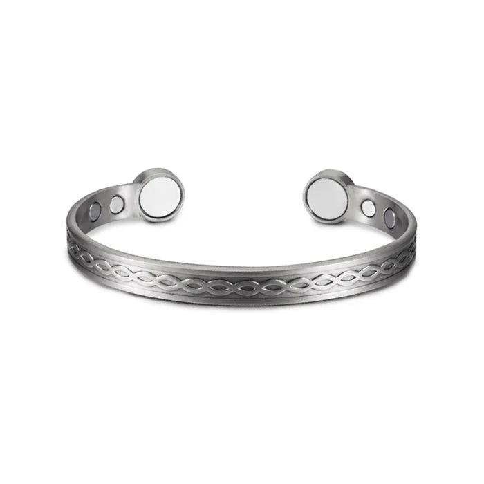 Infinite Love Pure Copper Bracelets Magnetic Cuff Adjustable Magnet Health Energy Bangles Arthritis Pain Relief Jewelry