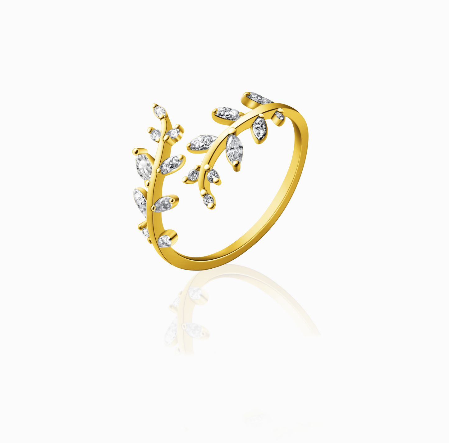 Floral Vine Ring